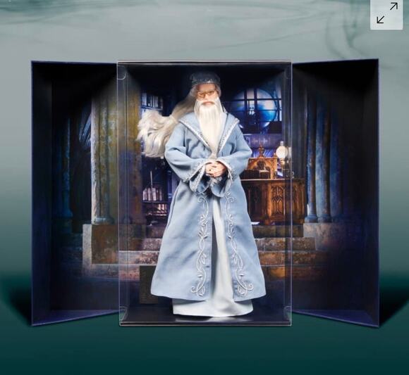 Mattel Other - NRFB Albus Dumbledore Collector Doll HND83 Harry Potter Mattel MINT Wizard